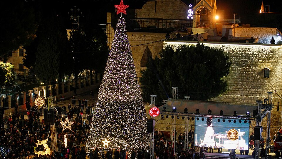 christmas in the holy land