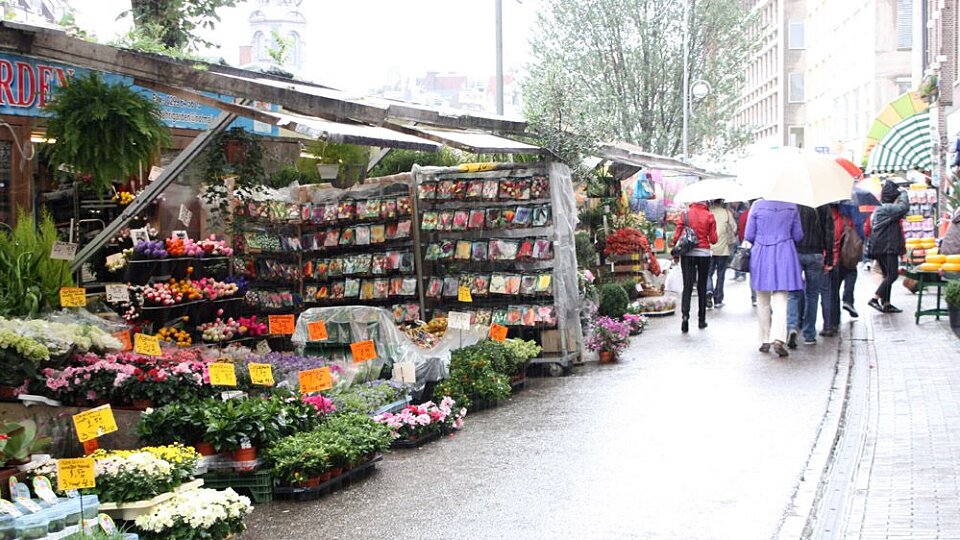 flower markets in amsterdam