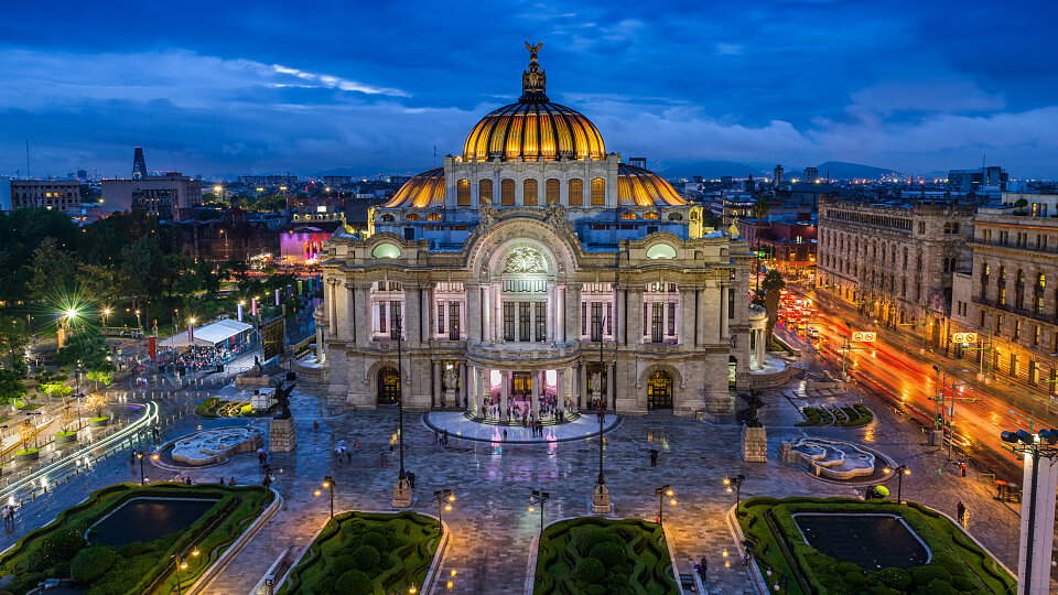palacio de bellas artes mexico city mexico