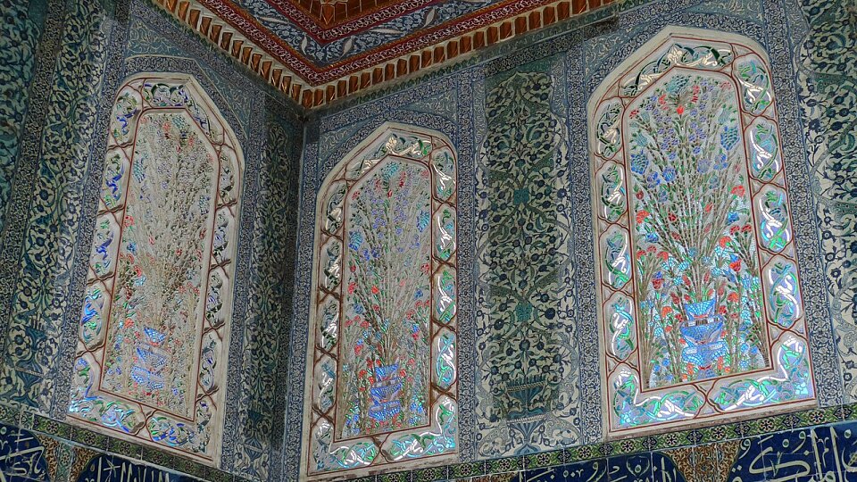 topkapi palace inside turkiye