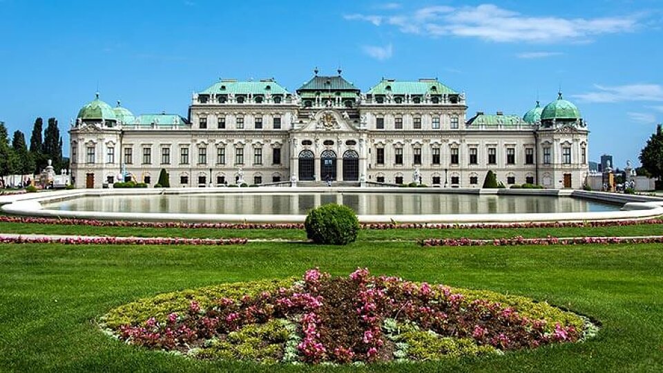 vienna landmark belvedere palace
